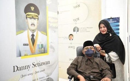 Mantan Gubernur Jabar Danny Setiawan Meninggal Dunia di Usia 81 Tahun