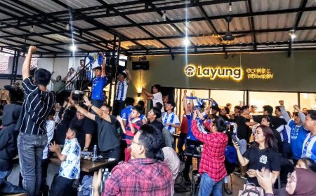 10 Lokasi Nobar Persib vs Persijap, Bobotoh Bisa Kawal Maung Bandung dari Bandung