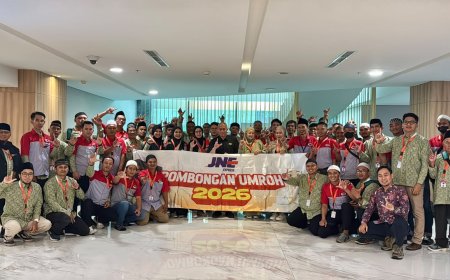 JNE Berangkatkan 1.200 Karyawan dan Keluarga untuk Umrah