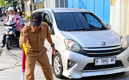 Terobos Jalan Cor yang Masih Basah, ASN Pemkot Pekalongan Dapat Surat Peringatan