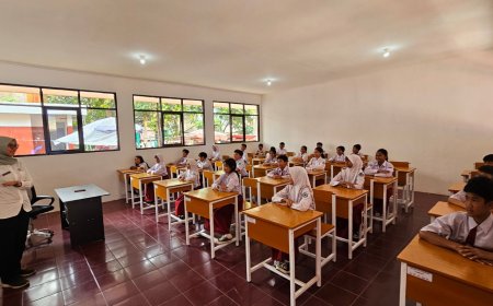 PTDI Tingkatkan Fasilitas Pendidikan SDN 187 Lanuma Husein