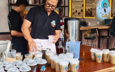 Tren Ngopi Makin Kuat, TOP Coffee Bagikan 10.000 Kopi Gratis di 4 Kota