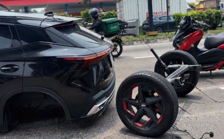 Insiden As Roda Chery Omoda 5 di Malaysia Jadi Sorotan, Penyebab Masih Diselidiki