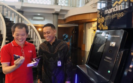 ATM Emas Bank Mandiri Region VI/Jawa 1 Kini Hadir di Surapati dan Soekarno Hatta Bandung
