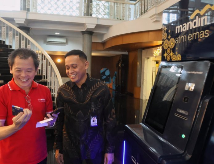 ATM Emas Bank Mandiri Region VI/Jawa 1 Kini Hadir di Surapati dan Soekarno Hatta Bandung