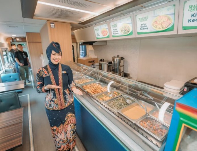KAI Services Hadirkan Warteg di Kereta