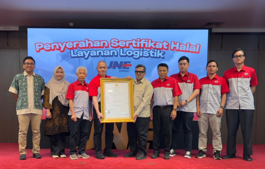JNE Kantongi Sertifikasi Halal BPJPH, Perkuat Kepercayaan Pelaku Usaha dan Rantai Pasok