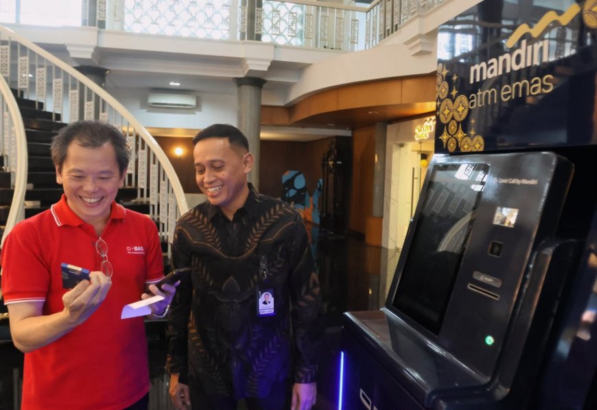 ATM Emas Bank Mandiri Region VI/Jawa 1 Kini Hadir di Surapati dan Soekarno Hatta Bandung