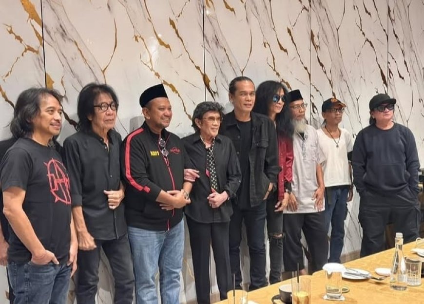 Panggung Reuni Guns N’ Roses Jadi Ajang Unjuk Sejarah Rock Tanah Air
